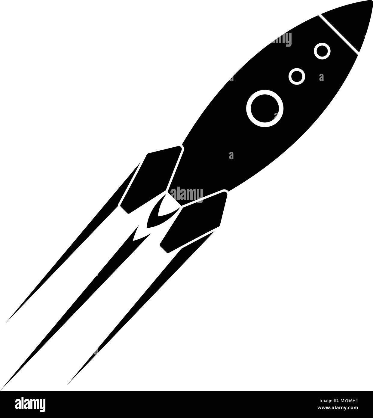 Isolated spaceship logo Stock Vector Image & Art - Alamy
