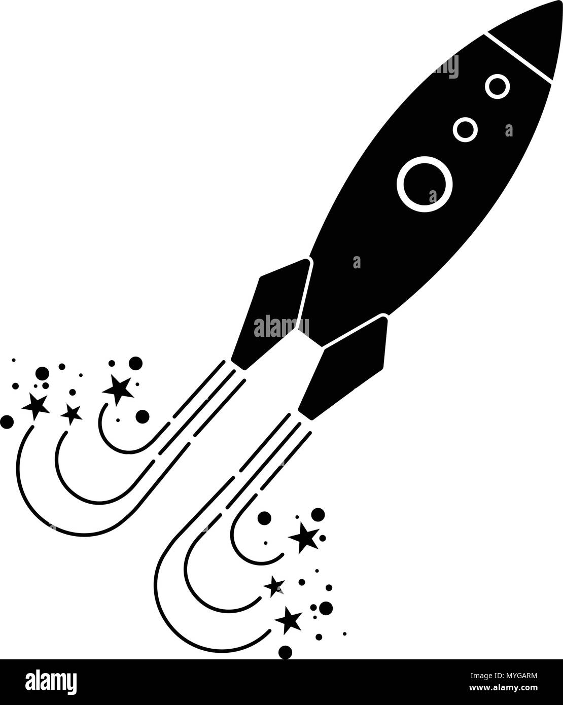 Isolated spaceship logo Stock Vector Image & Art - Alamy