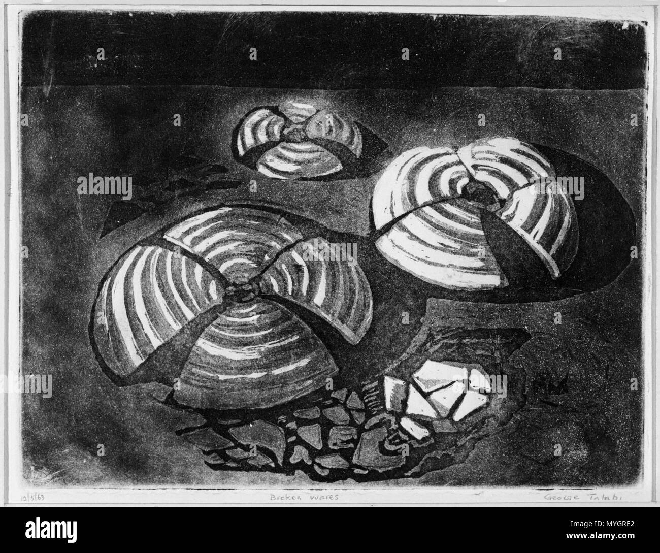 Broken Wares, 1963 Stock Photo Alamy