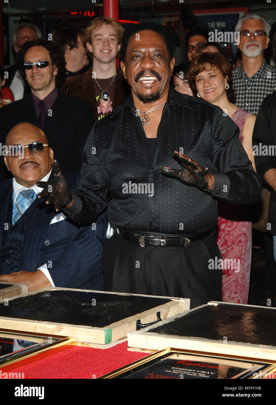 Ike Turner was Inducted on the Rock Walk of Fame at the Guitar Center ion  Los Angeles. April 4, 2005. - 28 TurnerIke023.jpg28 TurnerIke023 Event in  Hollywood Life - California, Red Carpet