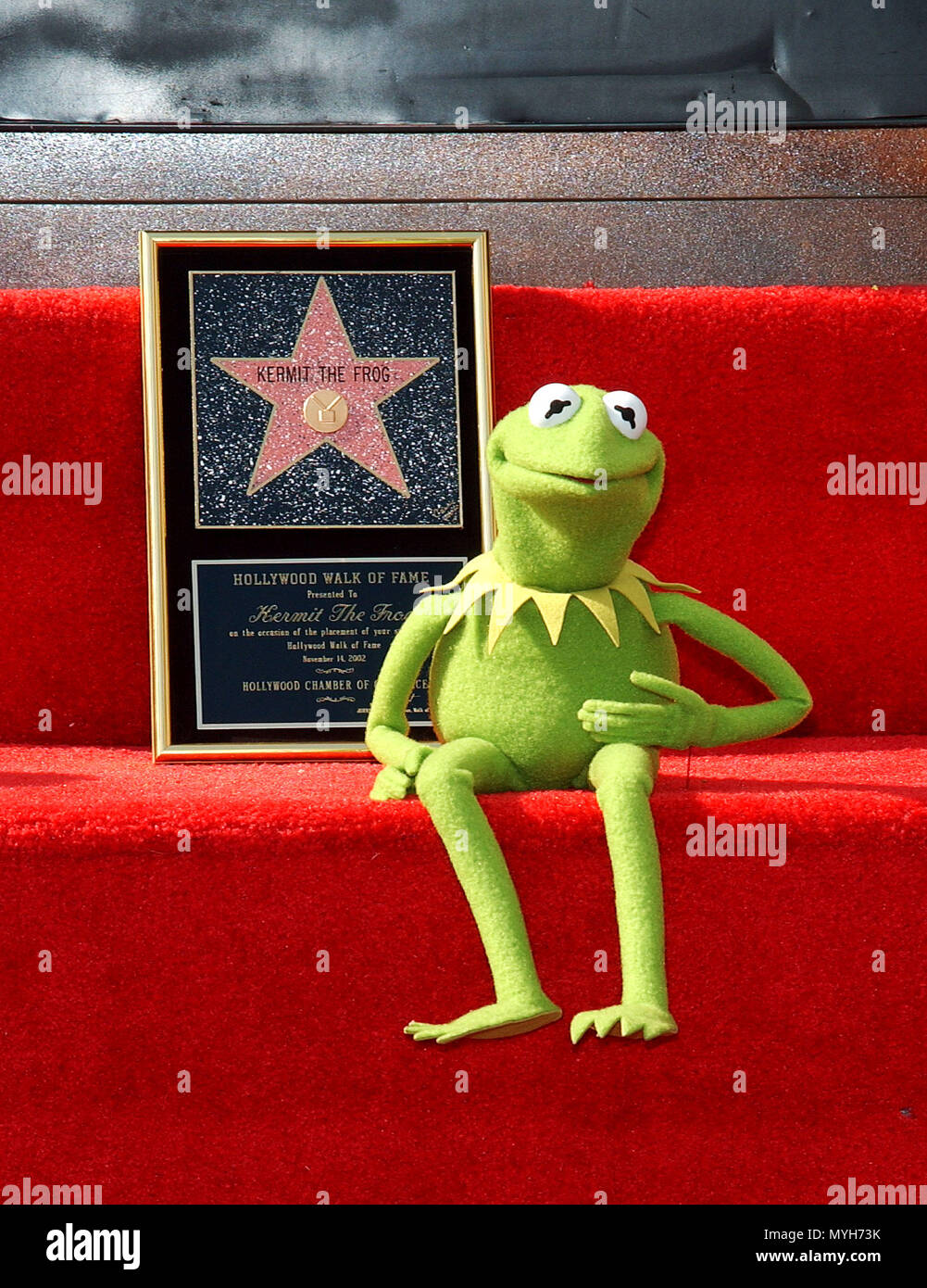 trække permeabilitet grad Kermit the Frog received the 2208th Star on the Hollywood Blvd. walk of  Fame in Los Angeles. November 14, 2002. -  KermitTheFrog05.jpgKermitTheFrog05 Event in Hollywood Life - California, Red  Carpet Event, USA,