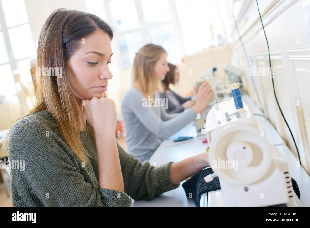 female workers in a garment factory Stock Photo - Alamy