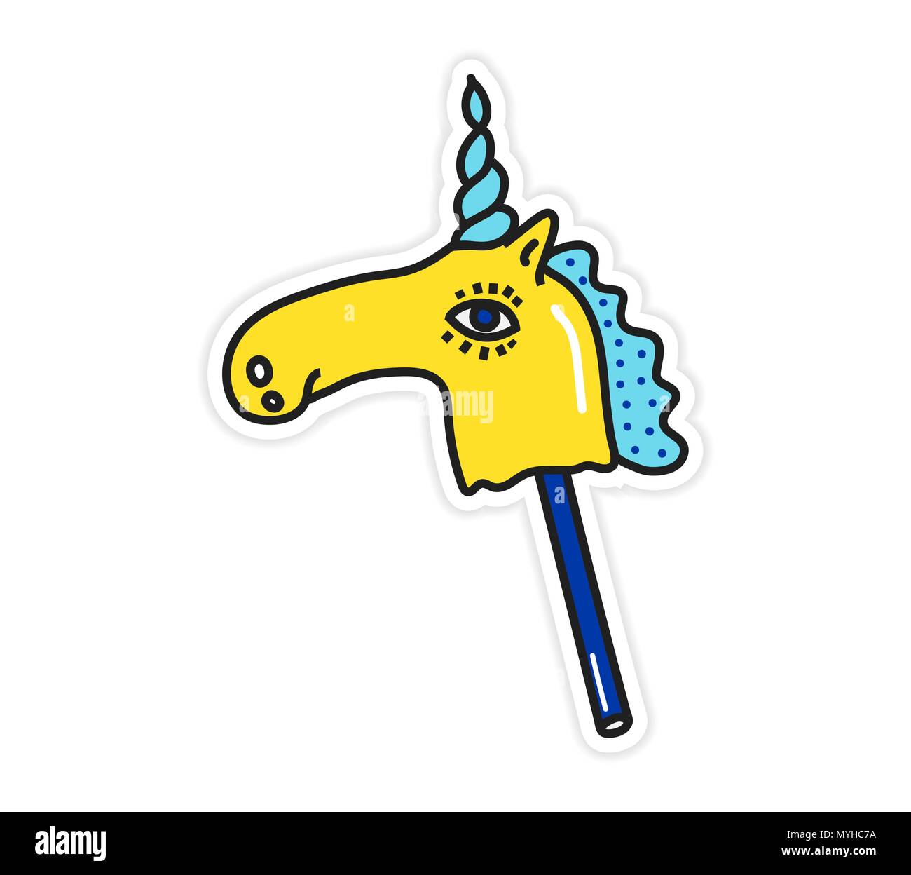 Yellow Unicorn Stock Photos Yellow Unicorn Stock Images Alamy