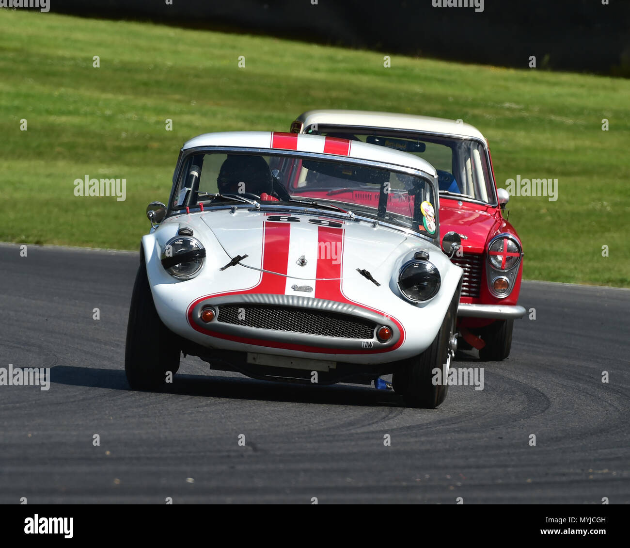 Piers Townsend, Daimler SP250 Dart, HRDC All Stars, TCR UK Race weekend ...