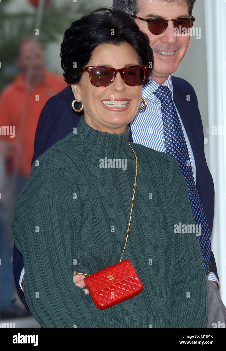 Tina Sinatra at the ceremony for Sherry Lansing immortalize in the Forecourt of the Chinese Theatre in Los Angeles. February 16, 2005.          -            SinatraTina082.jpgSinatraTina082  Event in Hollywood Life - California, Red Carpet Event, USA, Film Industry, Celebrities, Photography, Bestof, Arts Culture and Entertainment, Topix Celebrities fashion, Best of, Hollywood Life, Event in Hollywood Life - California, movie celebrities, TV celebrities, Music celebrities, Topix, Bestof, Arts Culture and Entertainment, Photography,    inquiry tsuni@Gamma-USA.com , Credit Tsuni / USA, Honored wi Stock Photo