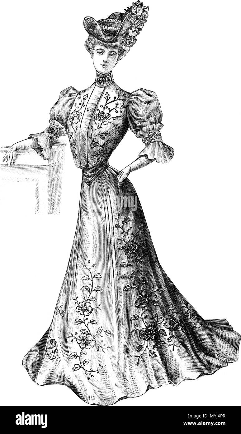 1800s period costume Black and White Stock Photos & Images - Alamy