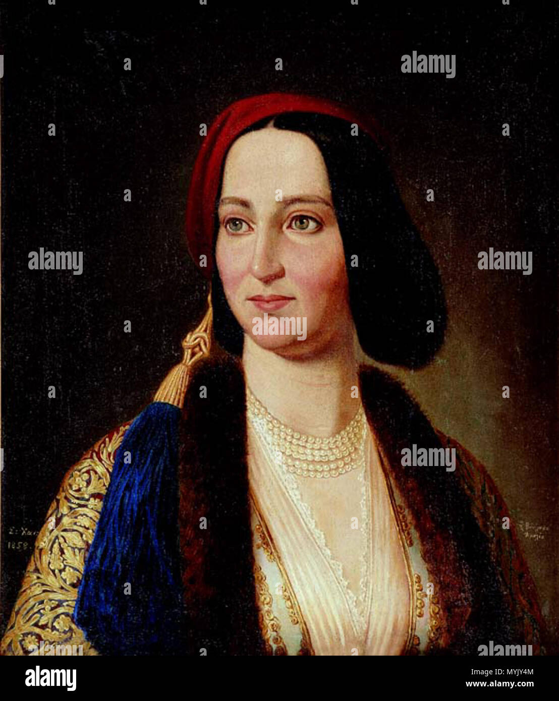 37 Amália görög királyné Stock Photo - Alamy