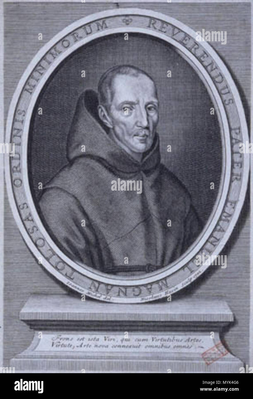 . English Emmanuel Maignan (16011676) . Nicolas Bazin, after a