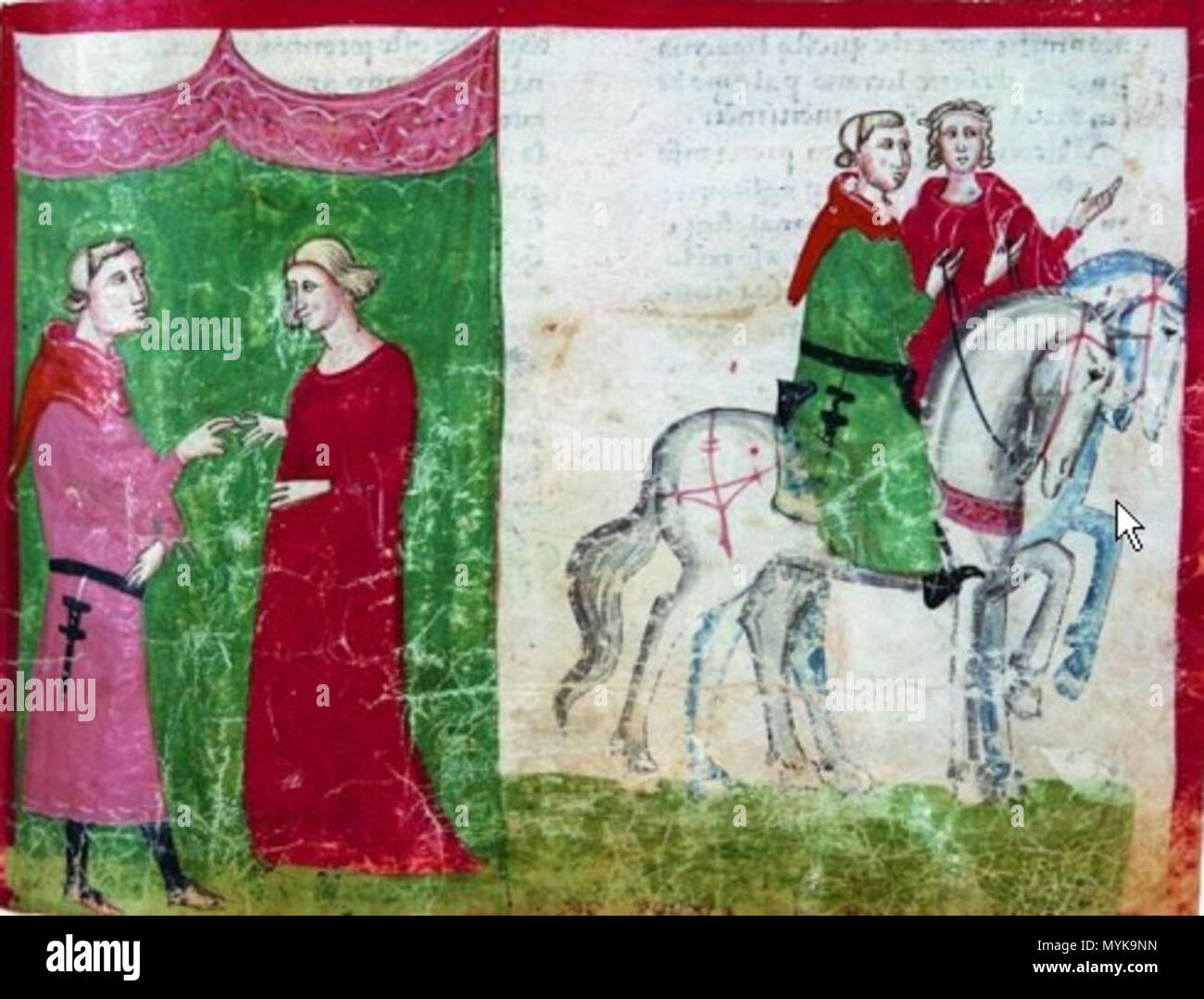 Welf V . Čeština: WElf V. a Matylda Toskánská - sňatek . 14th century ...