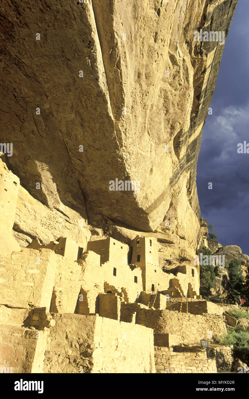 1992 ANASAZI CLIFF PALACE RUINS MESA VERDE NATIONAL PARK COLORADO USA ...