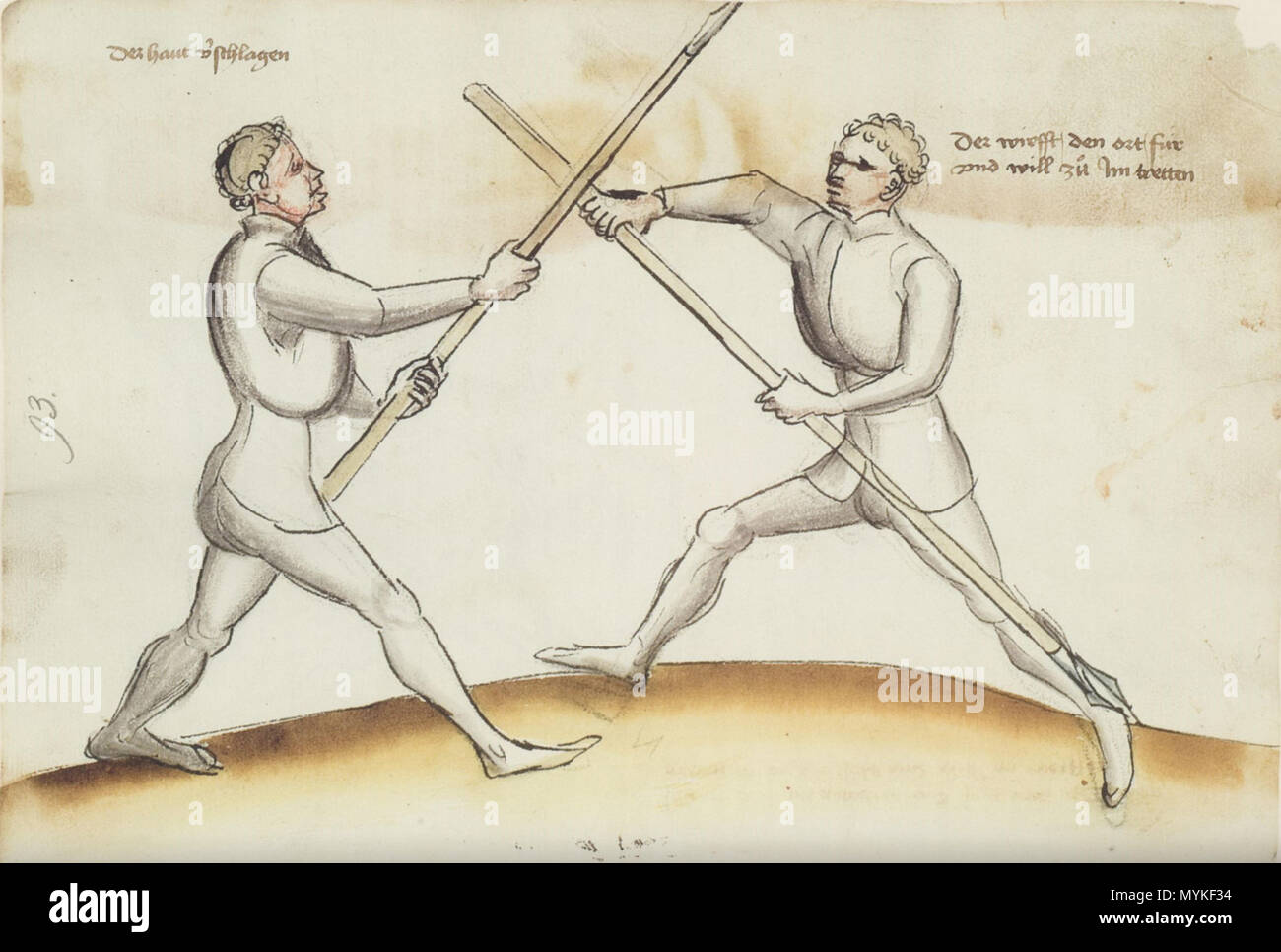 Talhoffer Drawings . English: The Ms.XIX.17-3 is a German fencing manual created by w:Hans ...