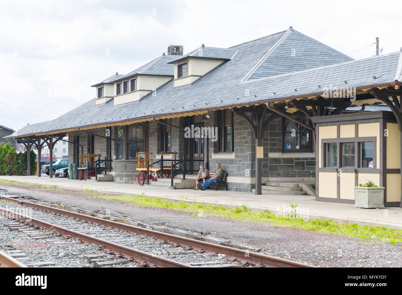 Quakertown, Pennsylvania May 19, 2018 A photo of a typical small