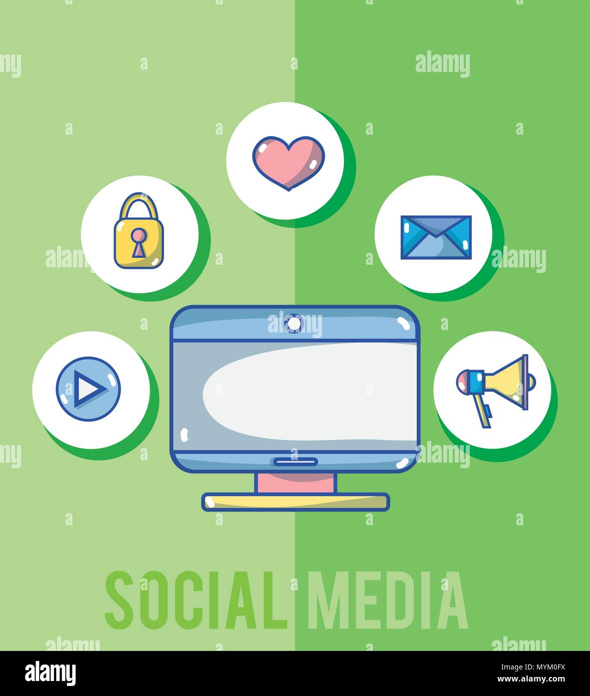 Social media concept Stock Vector Image & Art - Alamy
