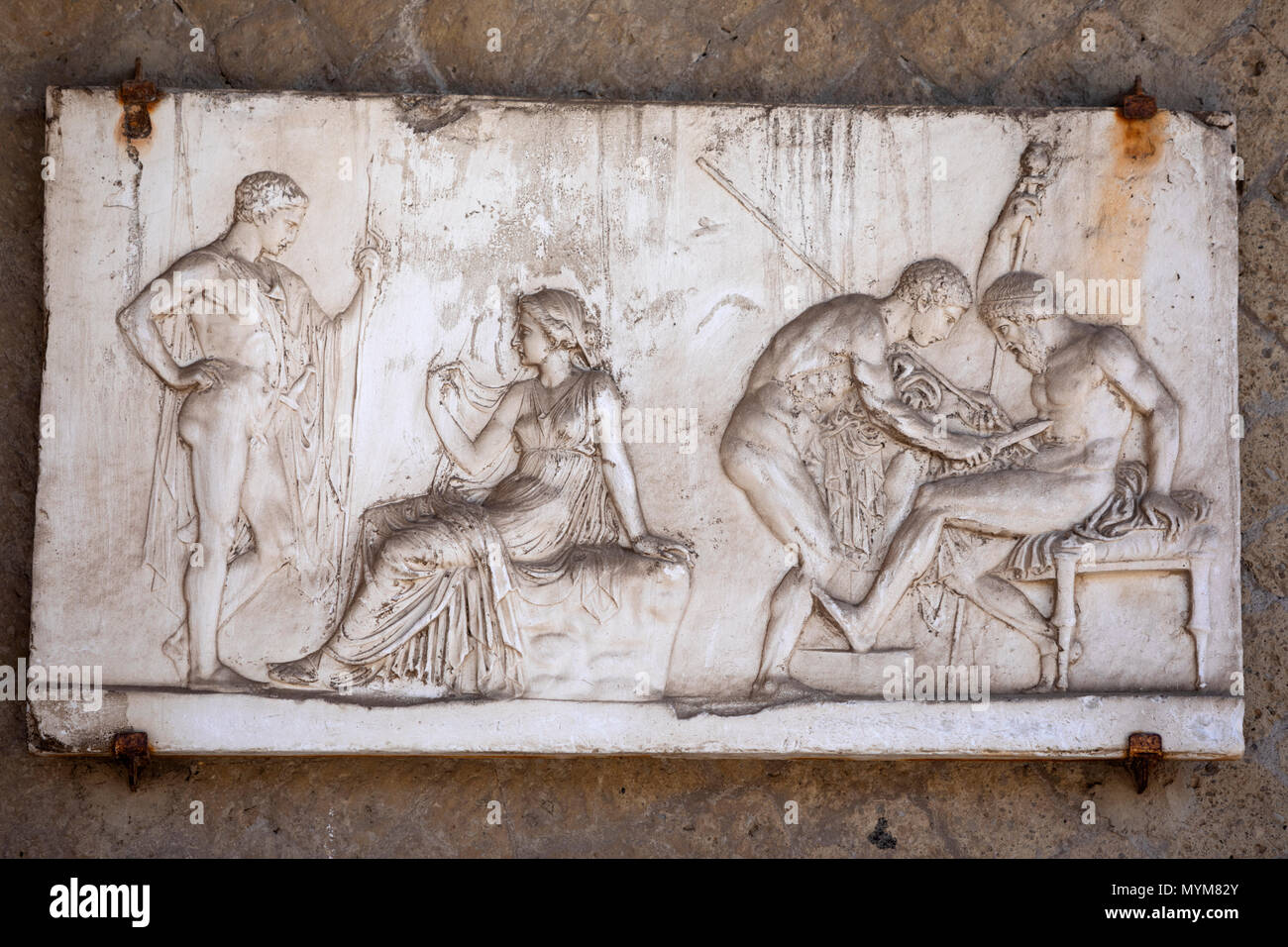 Telephus Relief of Telephus (son of Hercules the mythical founder of the city ...