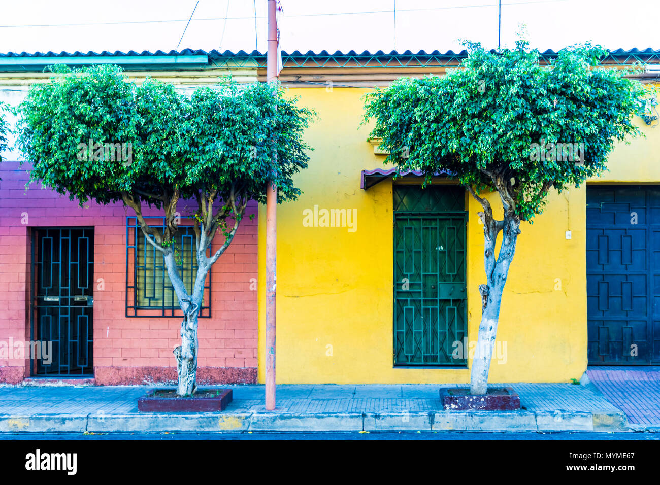 typical san Salvador Stock Photo Alamy
