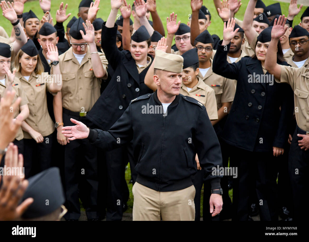 Miss. (May 5, 2017) Master Chief Petty Officer of the Navy Steven ...
