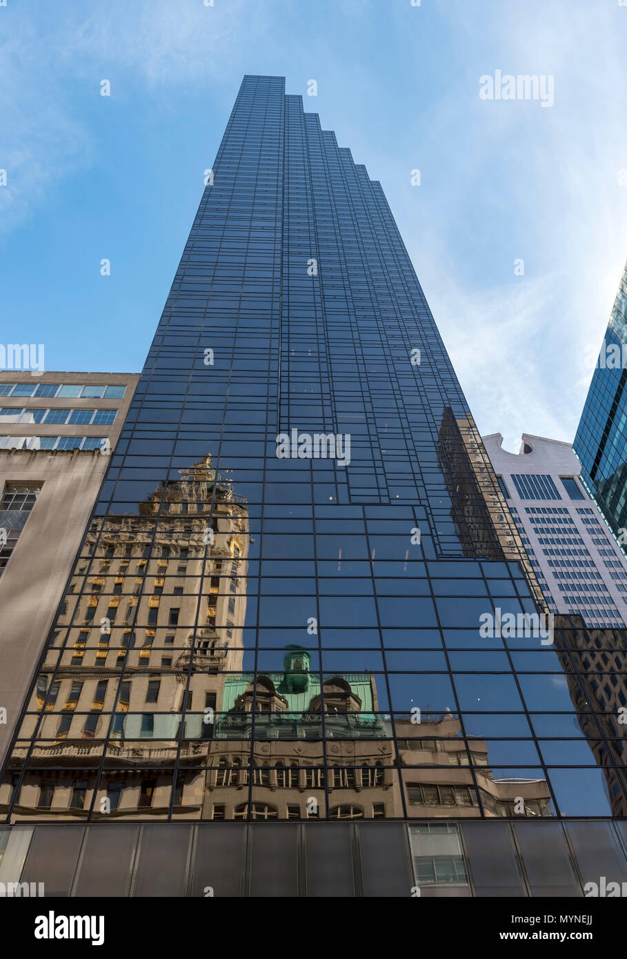 Trump Tower building on Fifth Avenue in Midtown Manhattan, New York City, USA Stock Photo