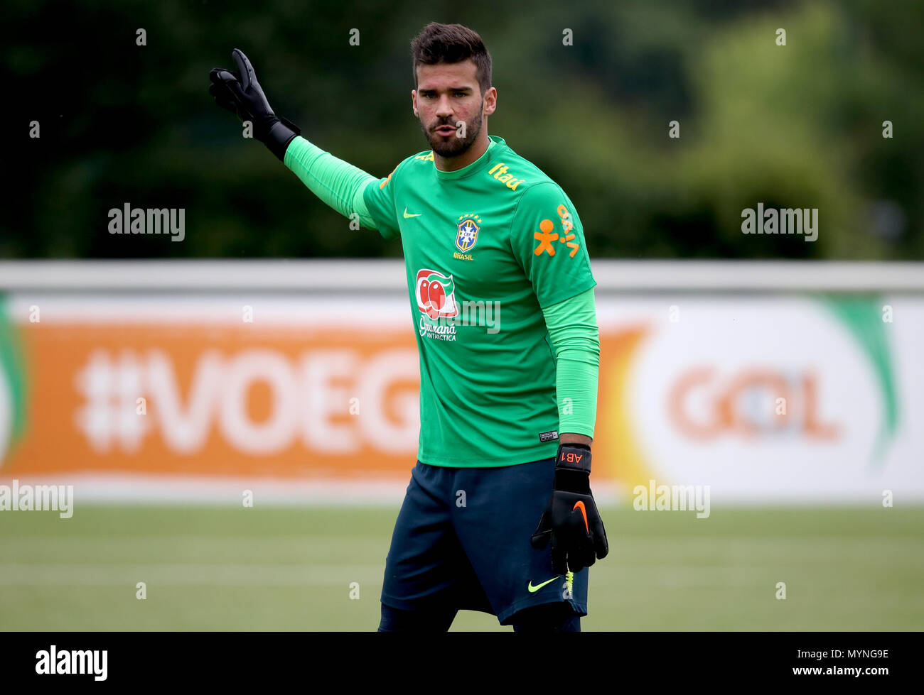 Nike Liverpool Allison Becker Goalkeeper Jersey w/ EPL + No Room For R -  Soccer Wearhouse