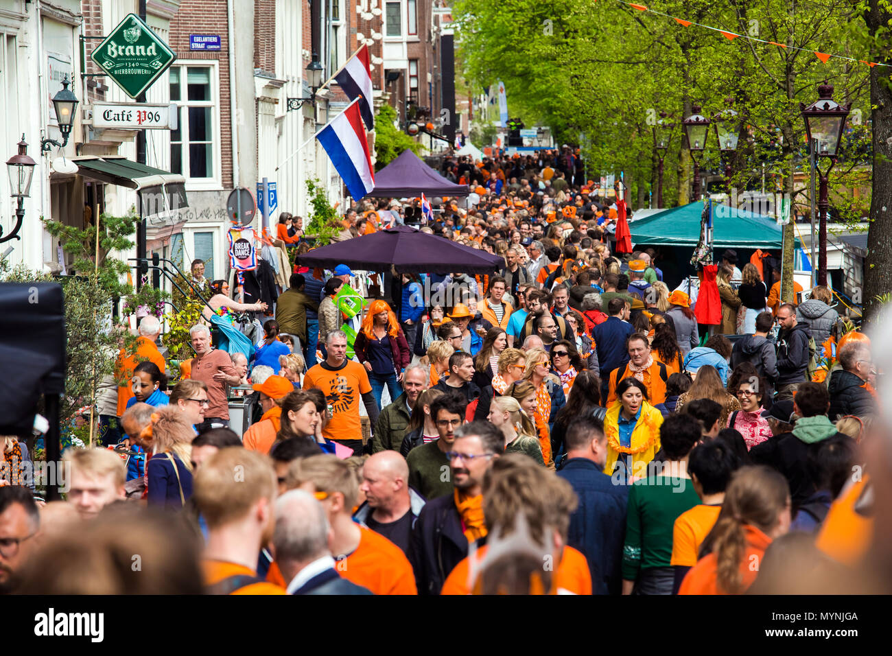 Dutch cities kick off King's Day with crowded King's Night parties