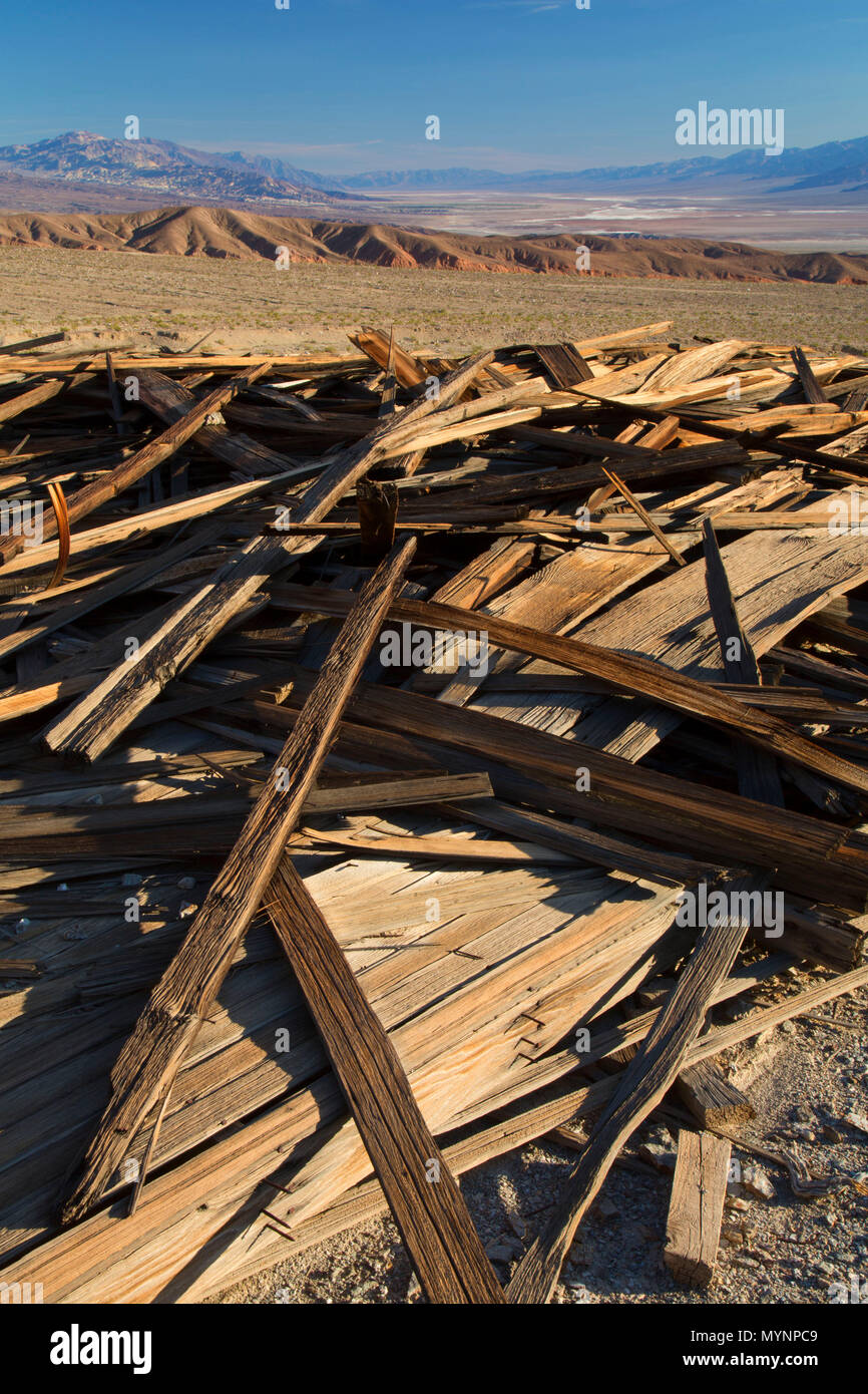 Keane Wonder Mine, Death Valley National Park, California Stock Photo