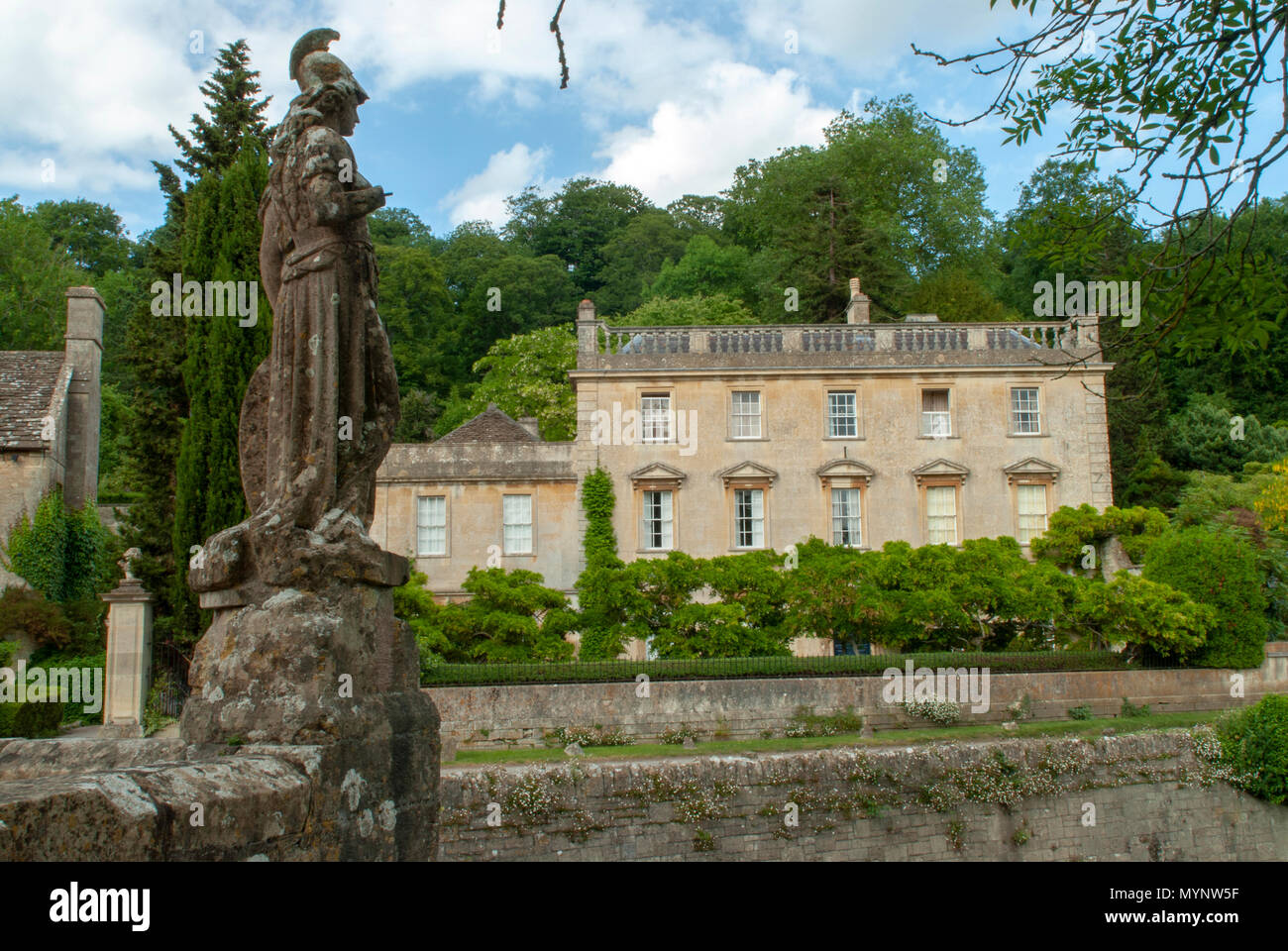 Iford Manor, Iford near Bradford Upon Avon, Wiltshire, UK Stock Photo