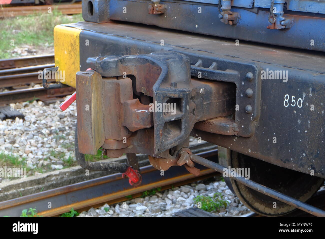 Train coupling hires stock photography and images Alamy