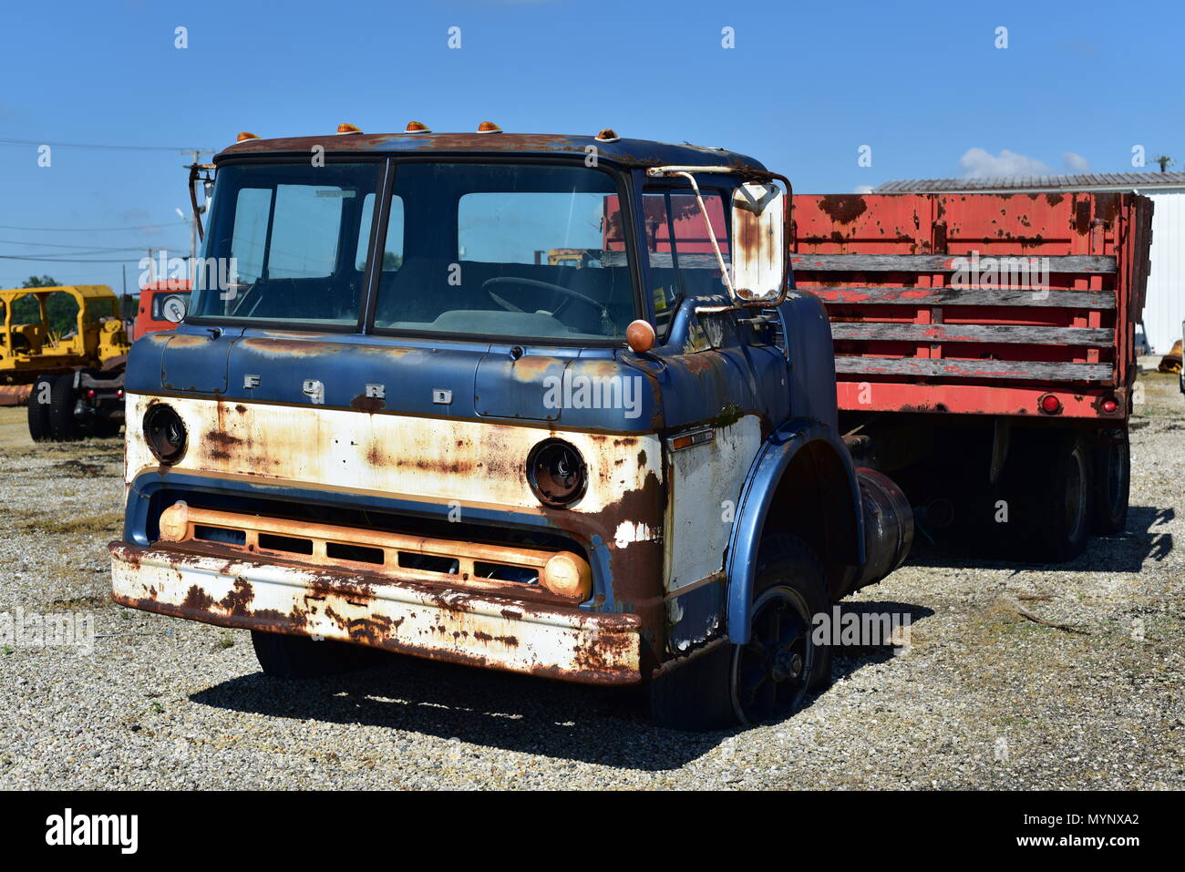 Old American Truck: Ford Stock Photo