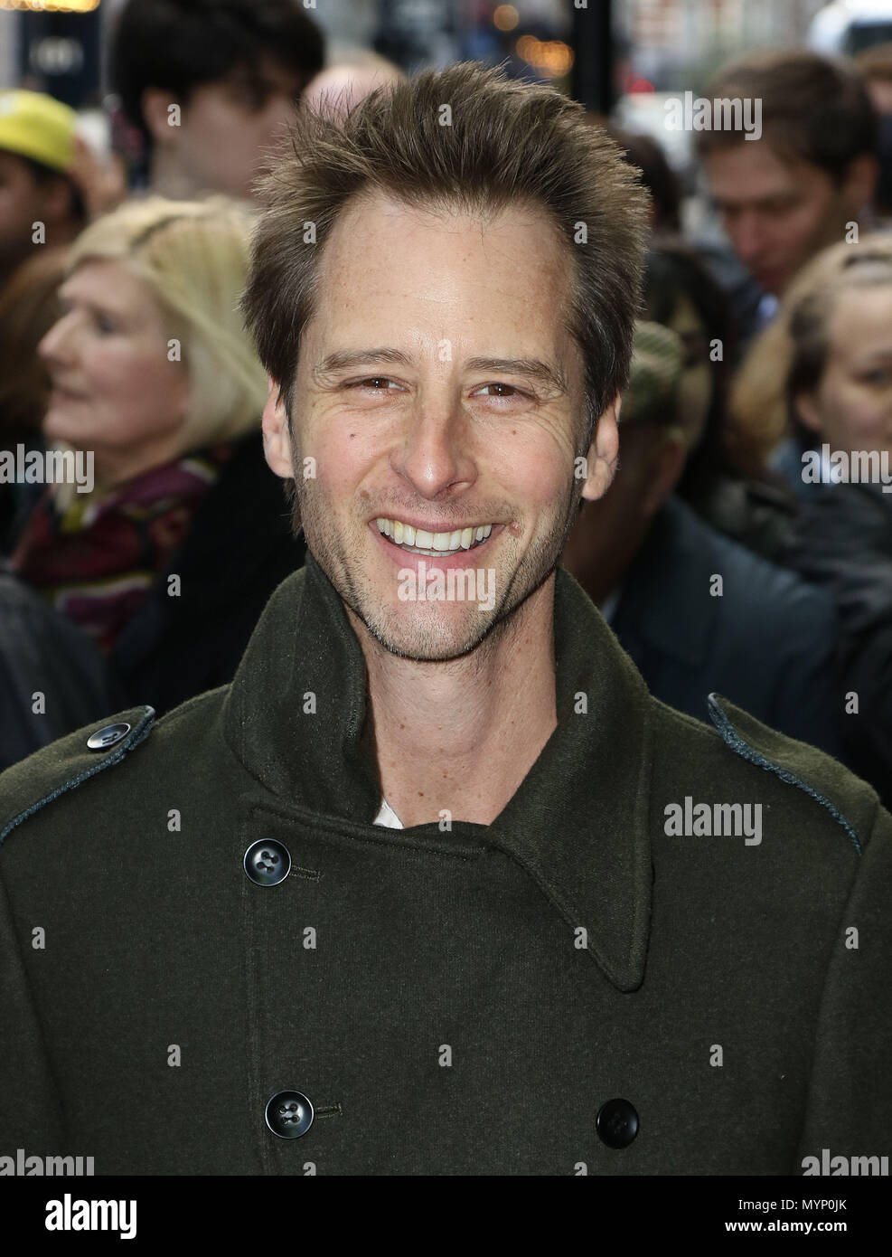 May 1, 2018 - Chesney Hawkes attending Chess press night at London Coliseum in London, England, UK Stock Photo