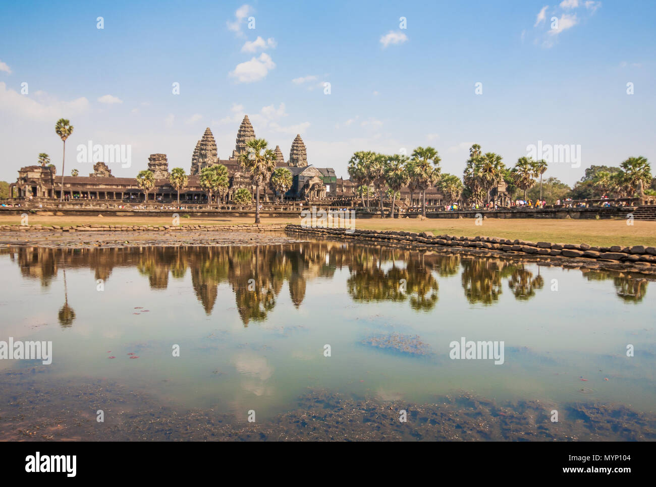 Angkor Wat, Cambodia one the largest religious monument in the world