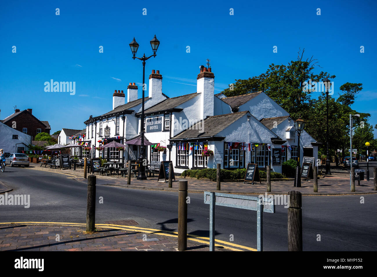 Bold Hotel, Churchtown Stock Photo - Alamy