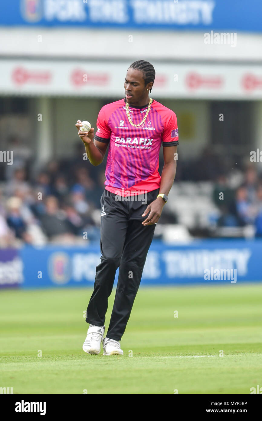 Jofra archer sussex hi-res stock photography and images - Alamy