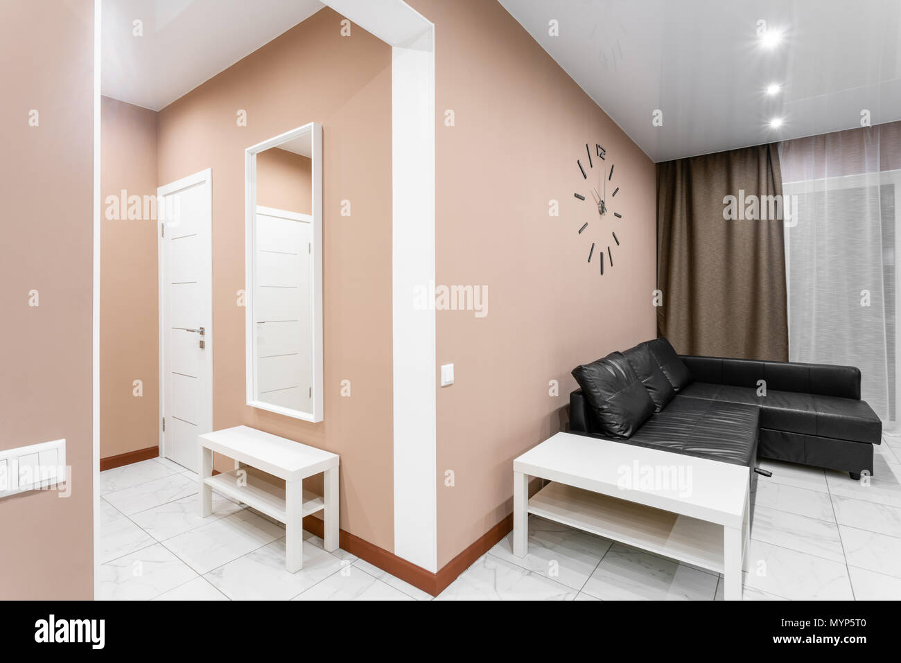 Modern Minimalism Style Drawing Room Interior Simple And
