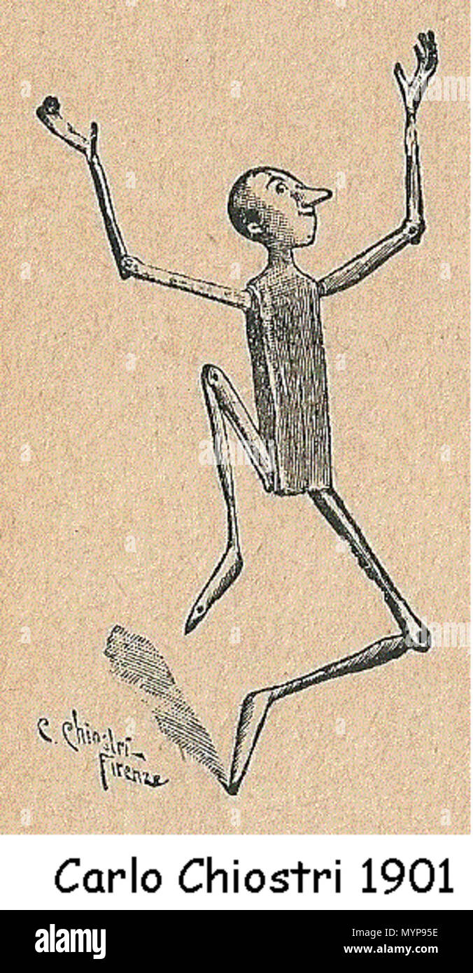 Francais Illustration De Pinocchio Par Le Figurinier Carlo Chiostri En 1901 1 January 11 Carlo Chiostri