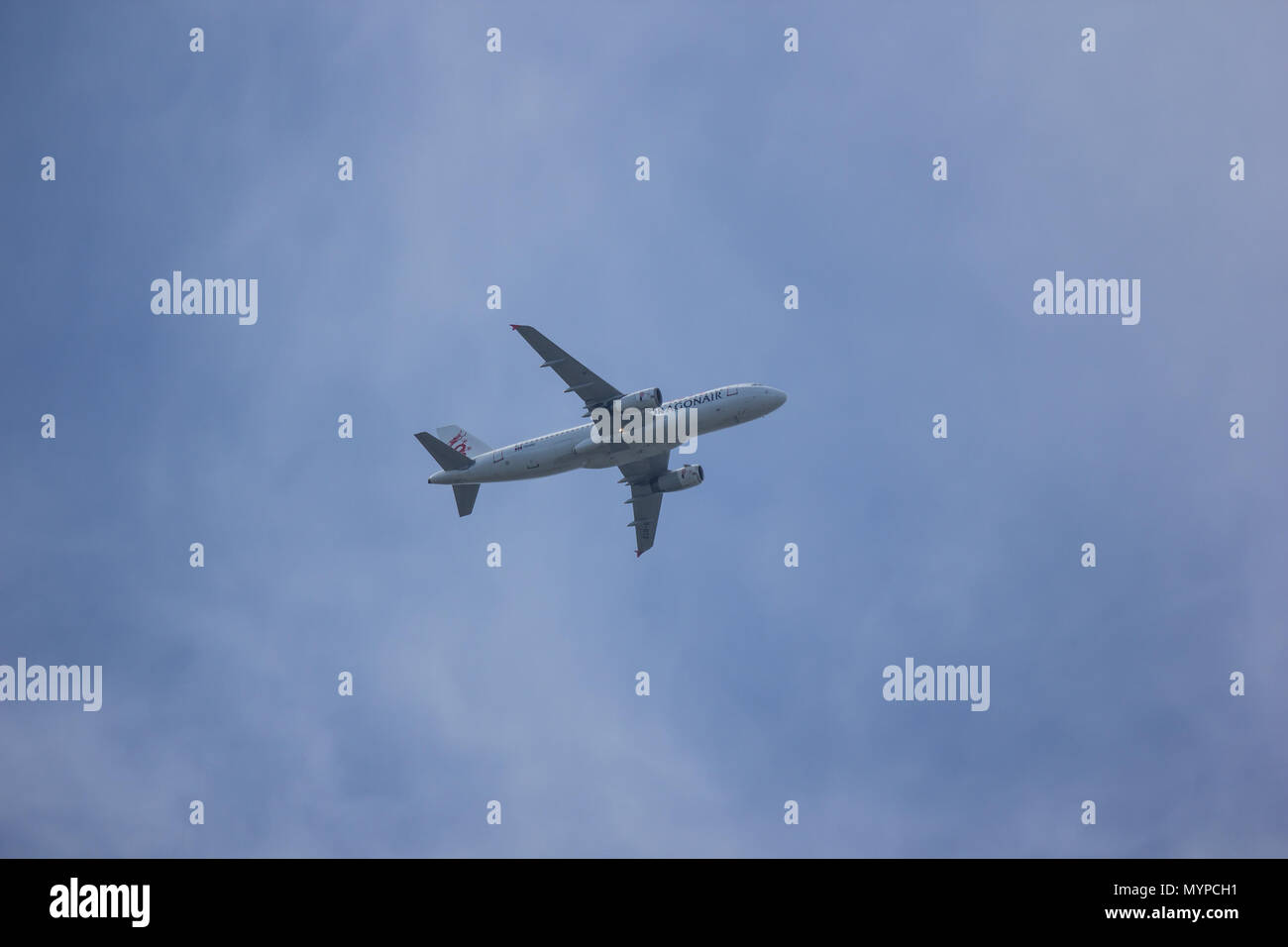 CHIANG MAI, THAILAND - JUNE 5 2018: B-HSD Airbus A320-200 of Dragonair ...