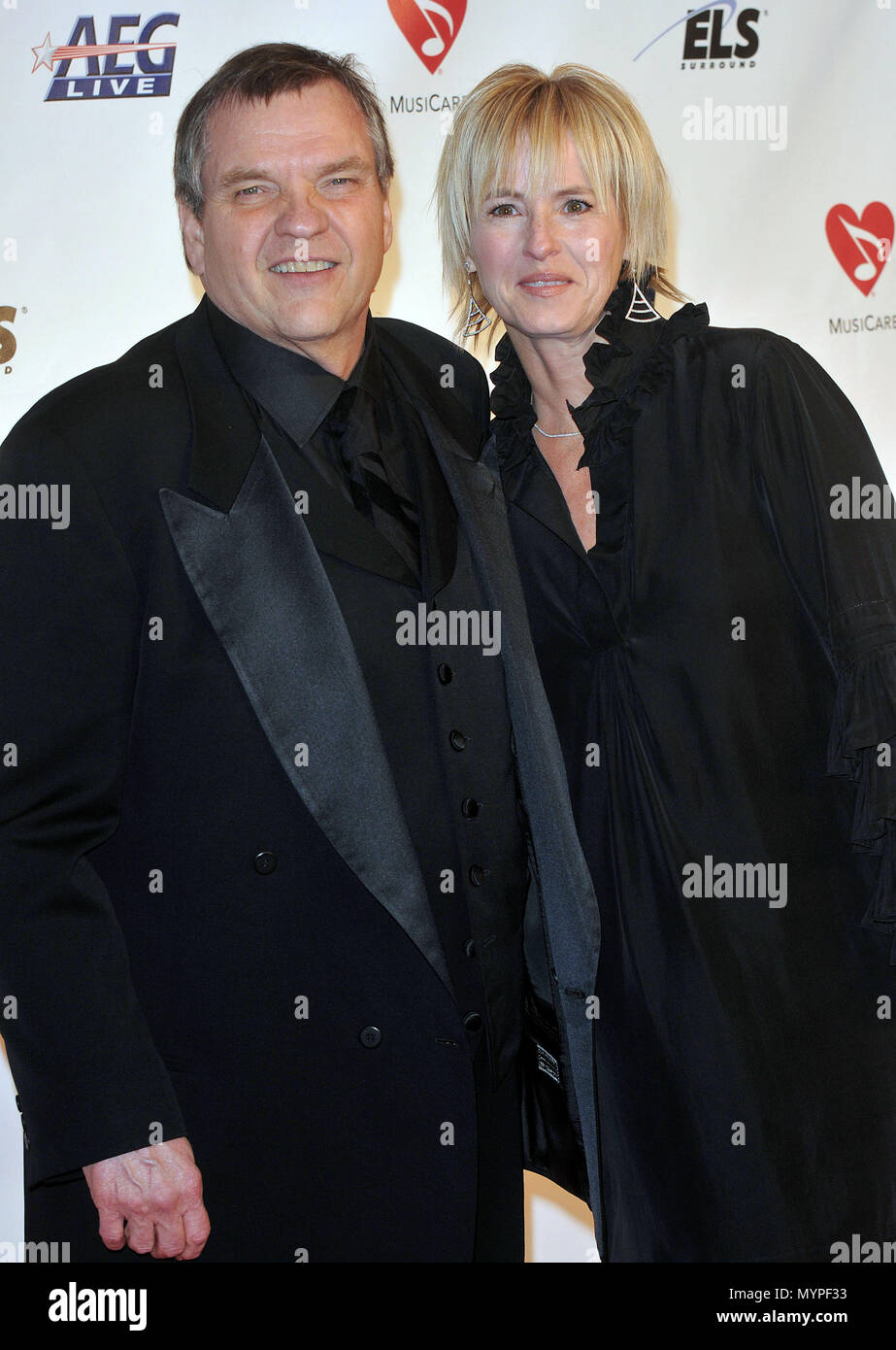 Meat Loaf and wife Musicares 2009 Person Of The Year Tribute at the
