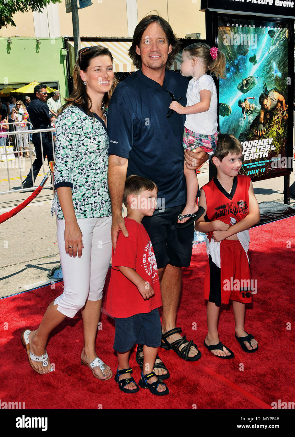 Sam Jenkins, husband Kevin Sorbo, daughter Octavia Flynn, sons Braedon