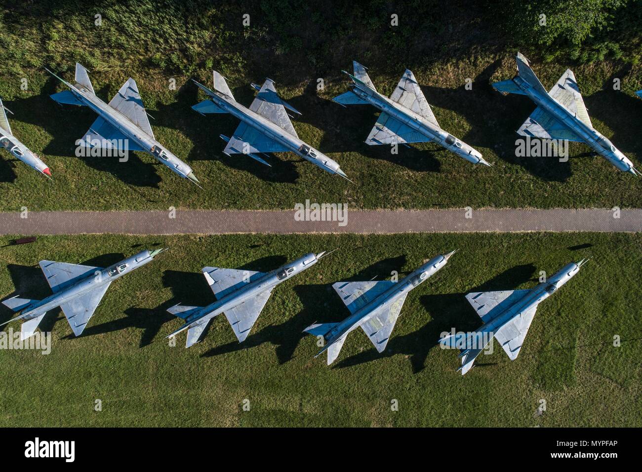Cemetery old soviet aircraft hi-res stock photography and images - Alamy