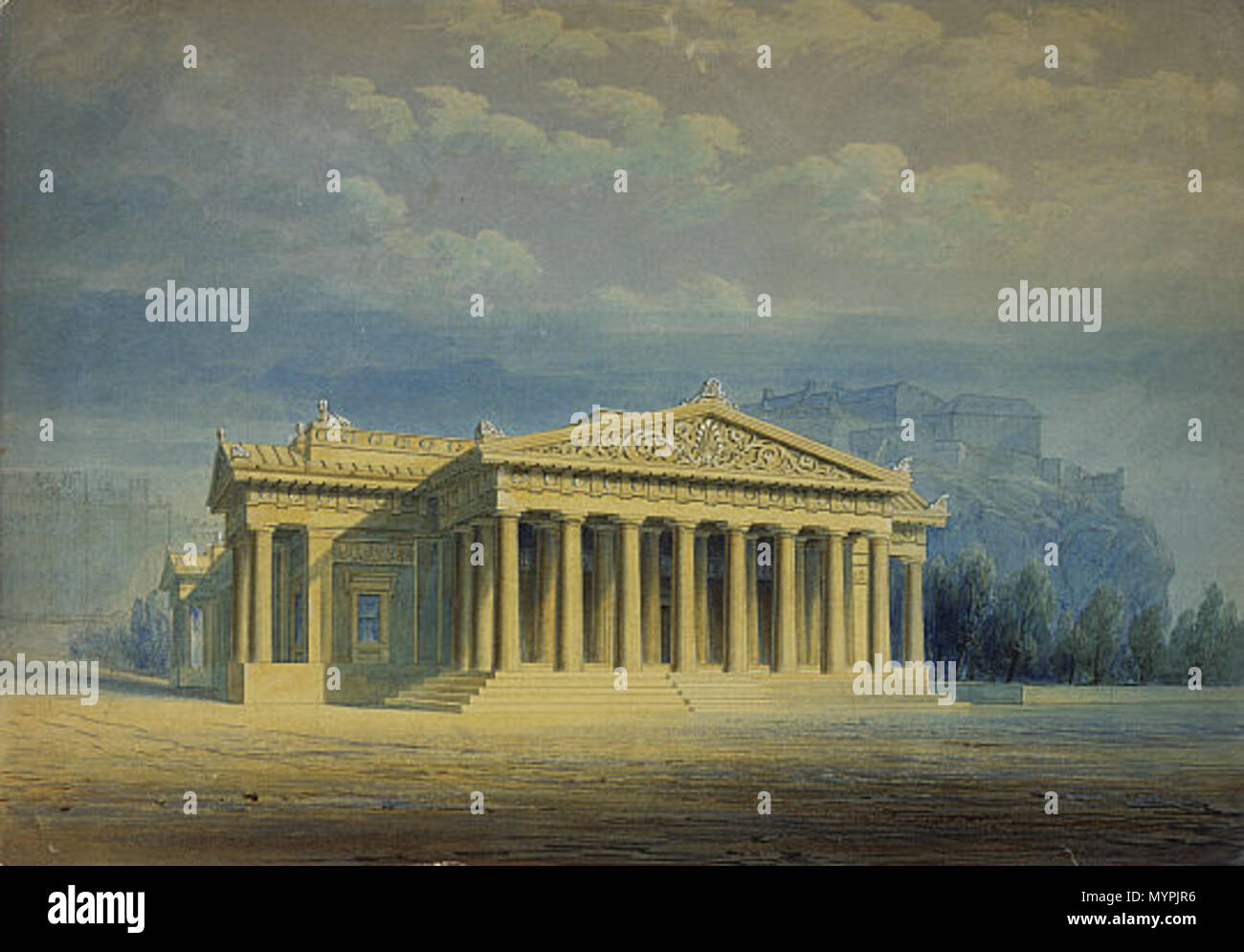 . English: The Royal Institution, Edinburgh (now the Royal Scottish ...