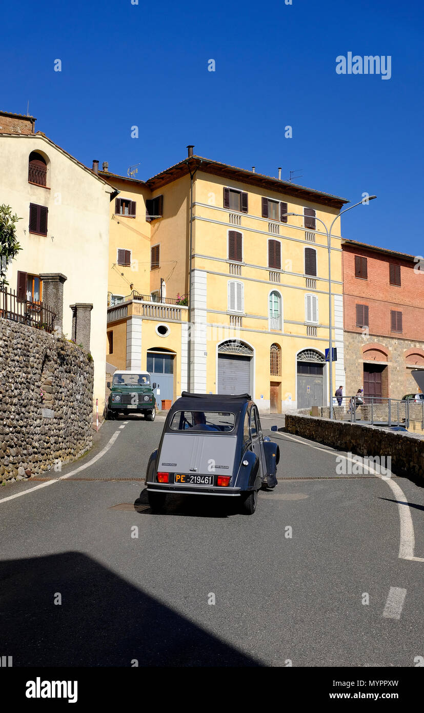 casole d'elsa, tuscany, italy Stock Photo