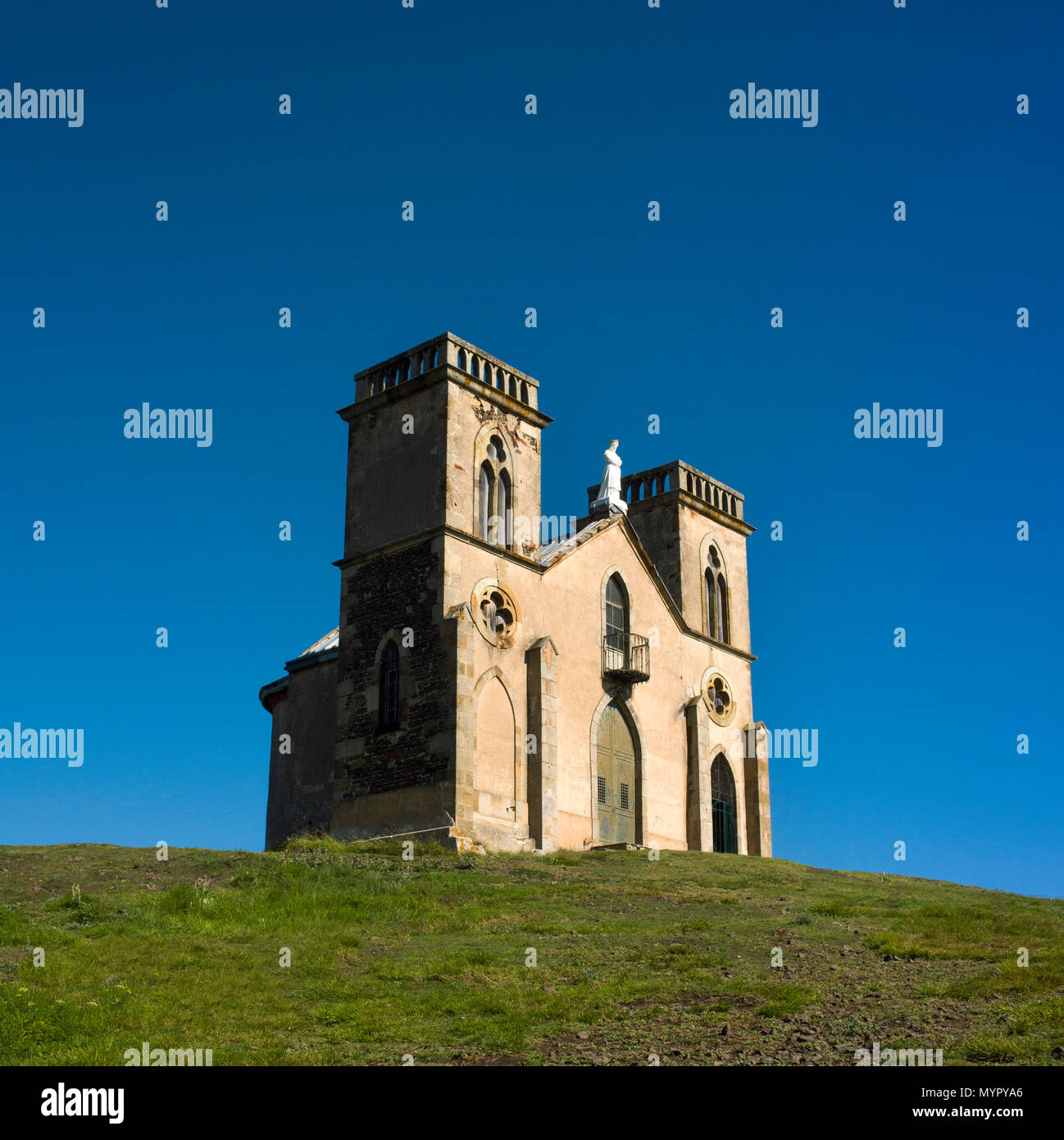 Chapel Nd De La Salette to Billom, Puy de Dome department, Auvergne