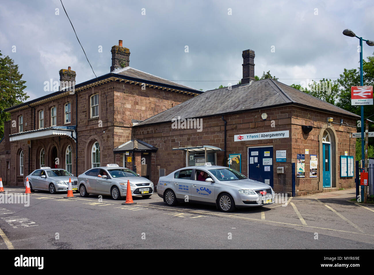 Abergavenny railway station hires stock photography and images Alamy