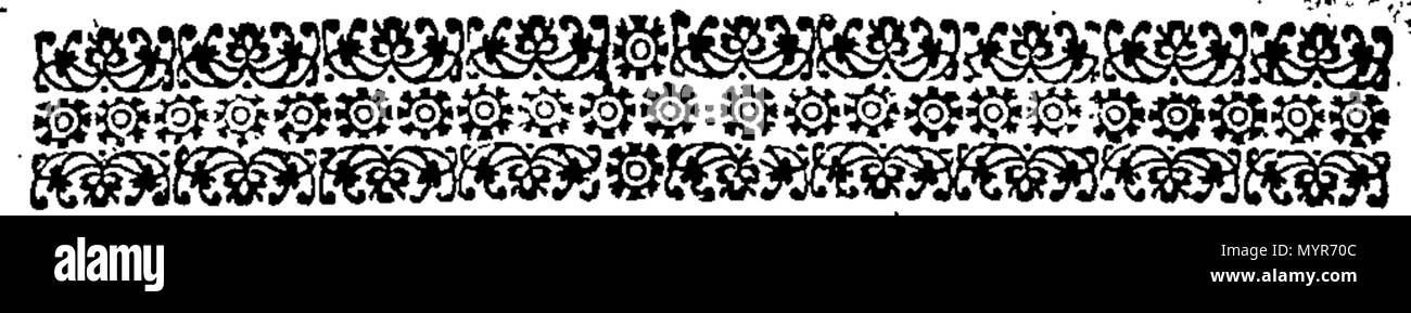 . English: Fleuron from book: An essay on love and charity: wherein our Saviour's new commandment is seasonably urged upon all the professors of christianity. Being the substance of several sermons on John xiii. 34, 35. preach'd at Ipswich. By W. Sheppard. Publish'd at the Request of the hearers. 321 An essay on love and charity- wherein our Saviour's new commandment is seasonably urged upon all the professors of christianity Fleuron T083593-3 Stock Photo