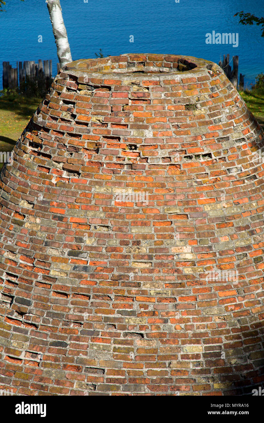 Charcoal kiln, Fayette Historic State Park, Michigan Stock Photo