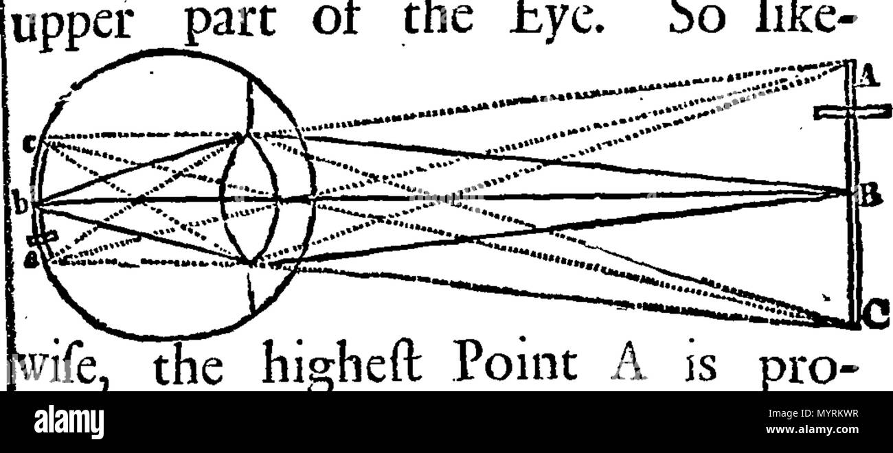 . English: Fleuron from book: An essay towards a new theory of vision. By George Berkeley, M. A. Fellow of Trinity College, Dublin. 328 An essay towards a new theory of vision Fleuron N001721-1 Stock Photo