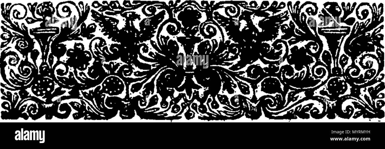 English Fleuron From Book An Examination Of Dr Burnets - 