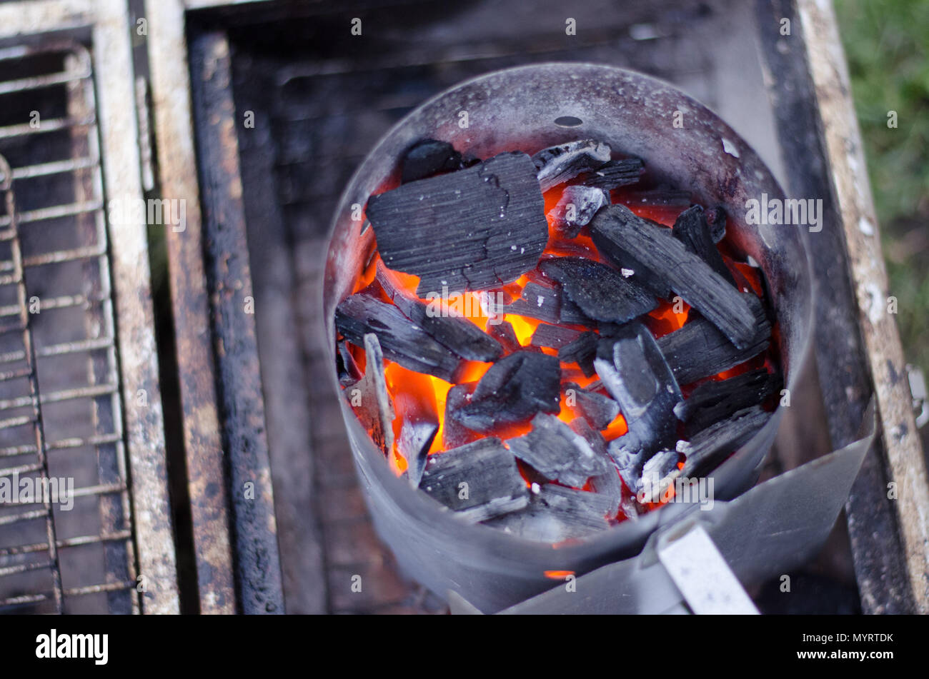 Bbq chimney hi-res stock photography and images - Page 2 - Alamy