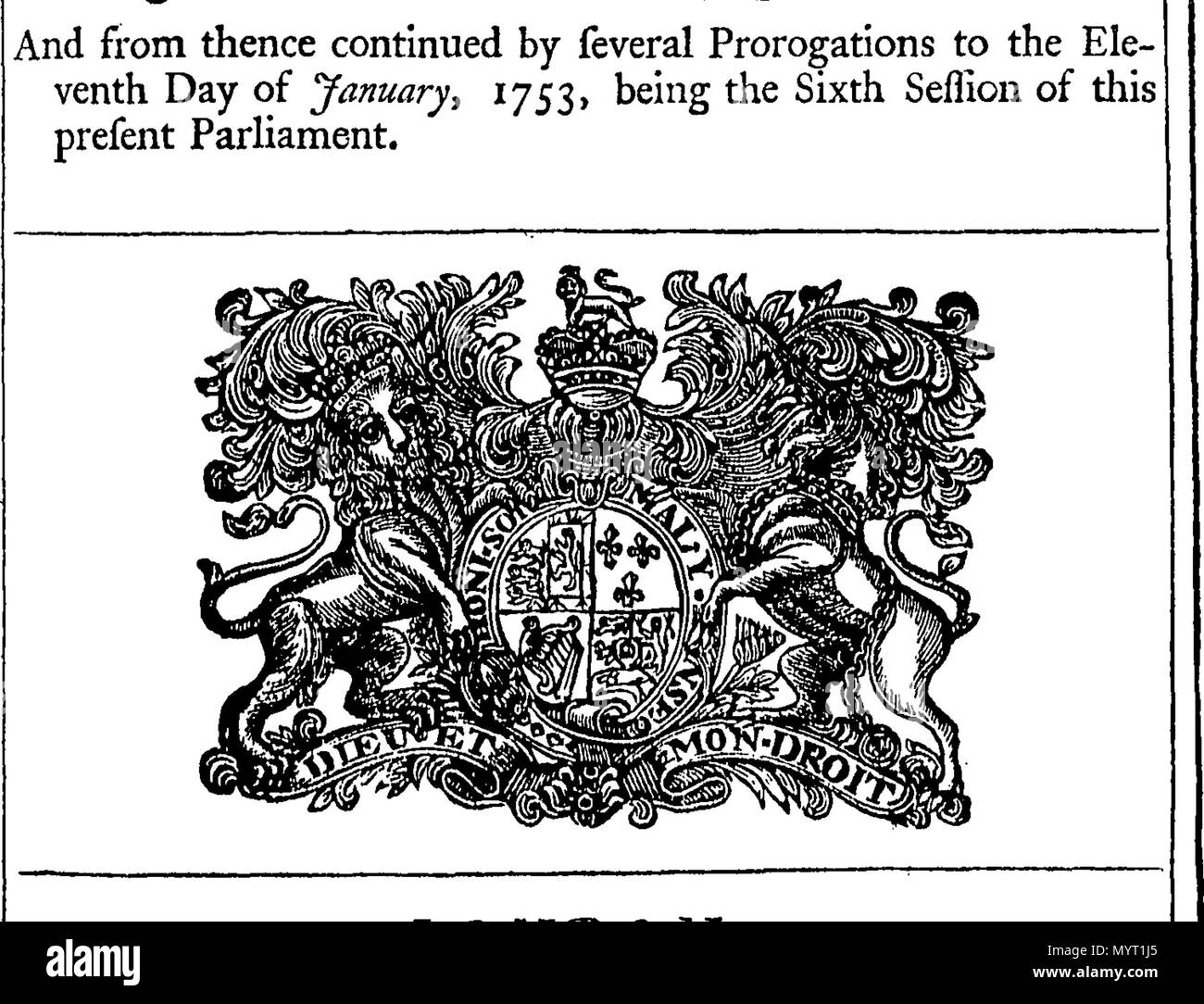 English Fleuron From Book Anno Regni Georgii Ii Regis Magnae Britanniae Franciae Hiberniae Vicesimo Sexto At The Parliament Begun And Holden At Westminster The Tenth Day Of November Anno Dom English Fleuron From Book Anno Regni Georgii Ii Regis Magnae Britanniae Franciae Hiberniae Vicesimo Sexto At The Parliament Begun And Holden At Westminster The Tenth Day Of November Anno Dom