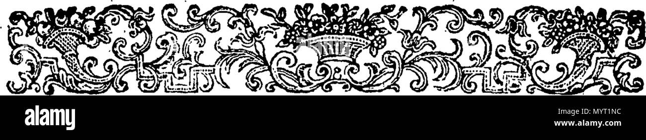 . English: Fleuron from book: Anno Regni Georgii III. Regis Magn? Britanni?, Franci?, & Hiberni?, decimo octavo. At the Parliament begun and holden at Westminster, the twenty-ninth day of November, Anno Domini 1774, in the Fifteenth Year of the Reign of our Sovereign Lord George the Third, by the Grace of God, of Great Britain, France, and Ireland, King, Defender of the Faith, &c. And from thence continued, by several prorogations to the twentieth day of November, 1777; being the fourth session of the fourteenth Parliament of Great Britain. 361 Anno Regni Georgii III Fleuron N054450-27 Stock Photo