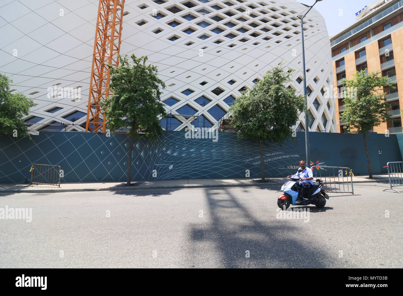 Beirut, Lebanon, 8th June 2018. A 5 storey Department Store designed by