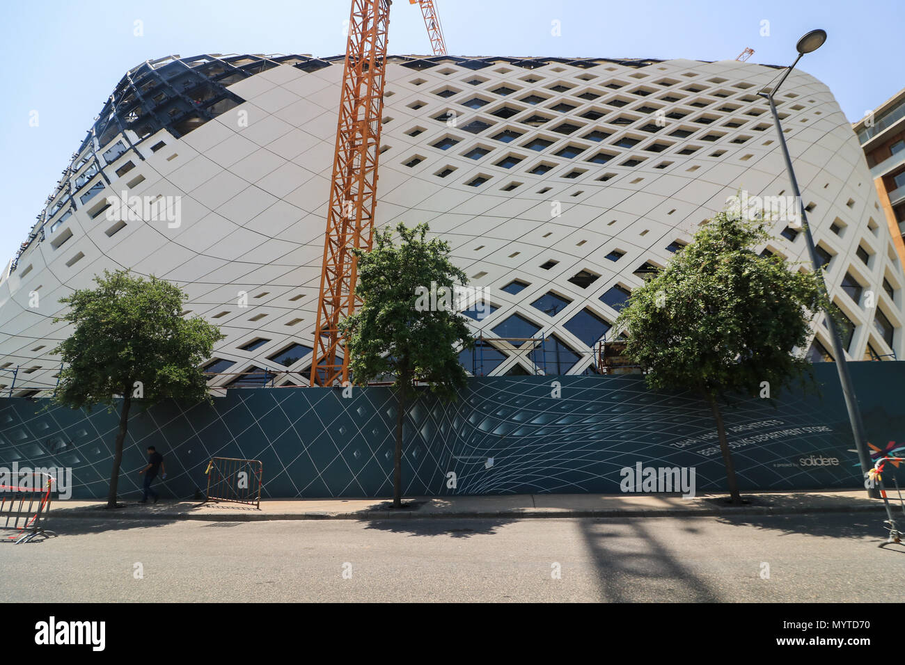 Beirut, Lebanon, 8th June 2018. A 5 storey Department Store designed by